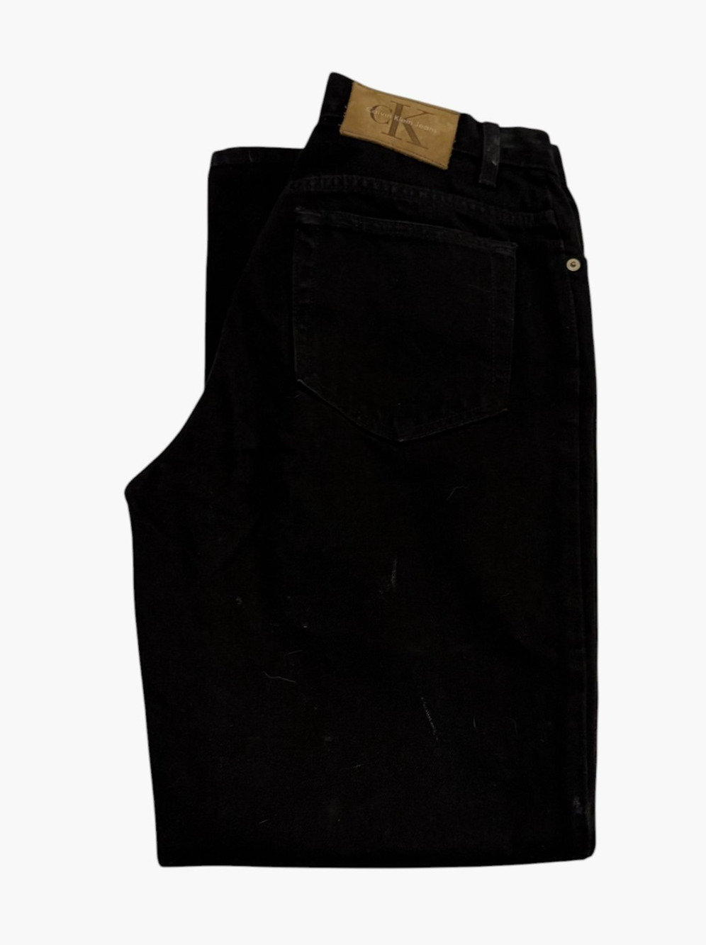 Vintage Calvin Klein Jeans Women's 10 x 30 Black Classic Fit 90s Y2K